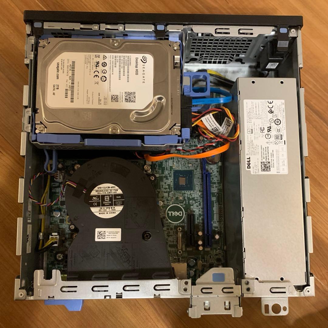 ミニPC DELL OPTIPLEX 5060 SFF 16GB 2TB corei7