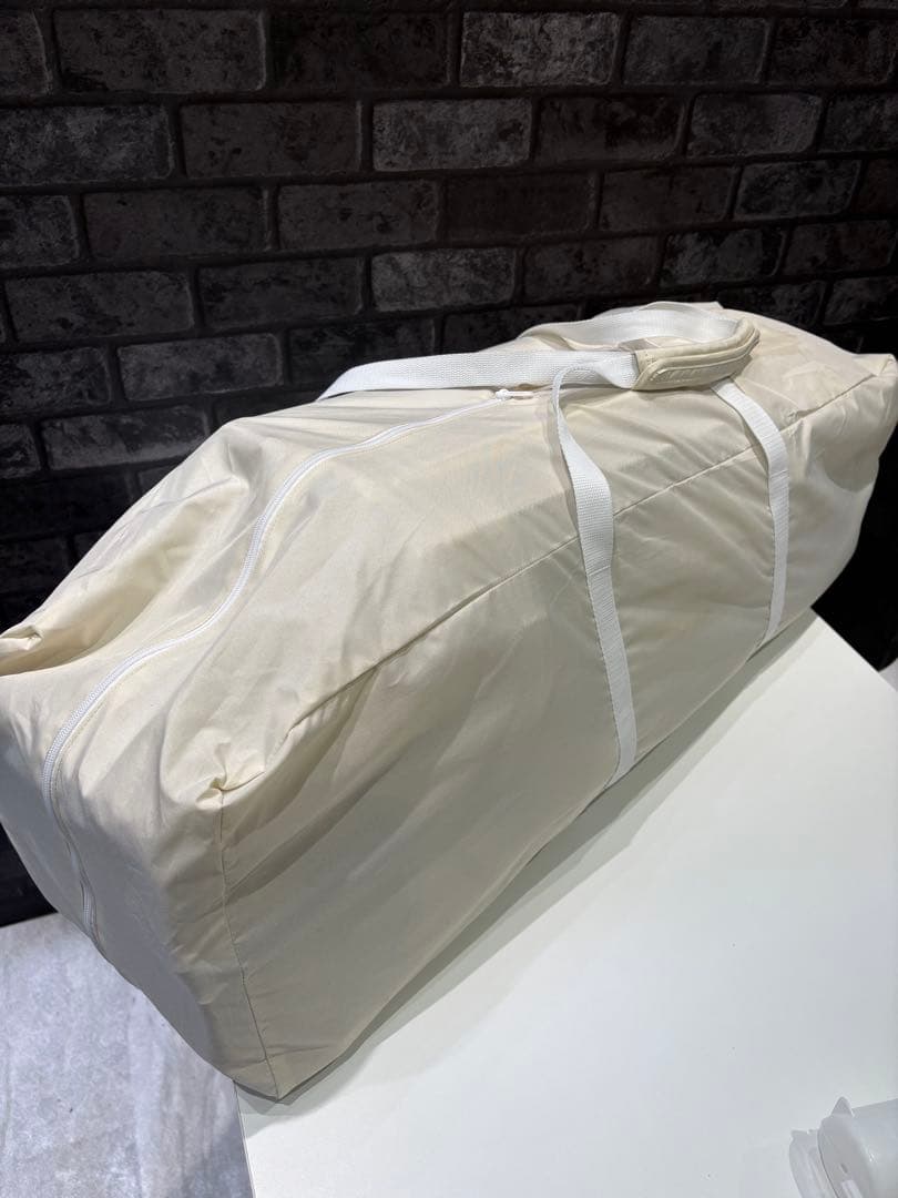 新品同様♡　Aprica ココネル エアープラス AB ホワイトグレー　収納袋付