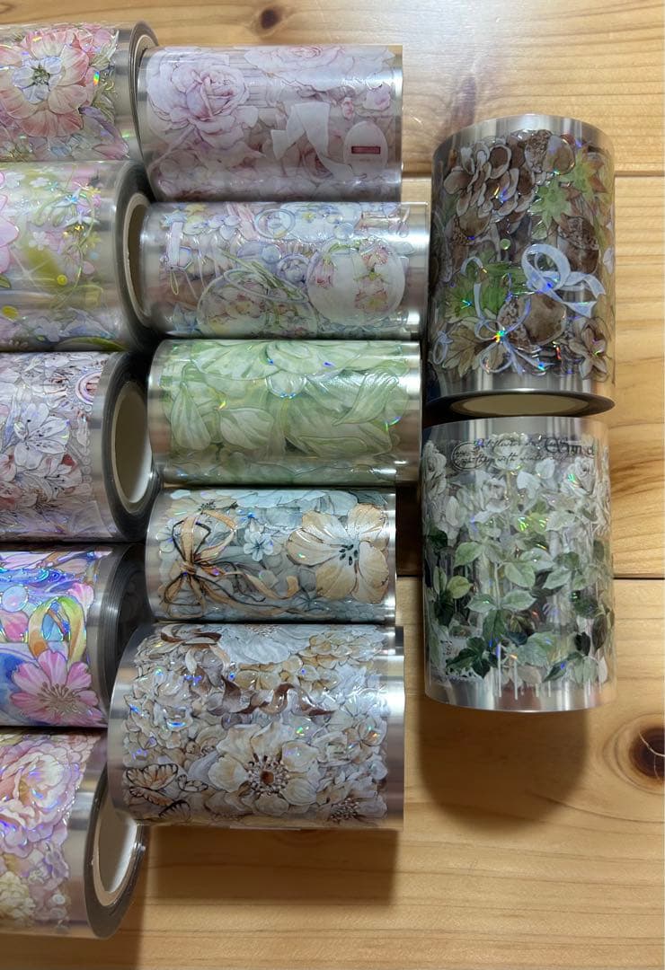 ゆ*ん様 海外マステ 中古巻売り まとめ売り お花