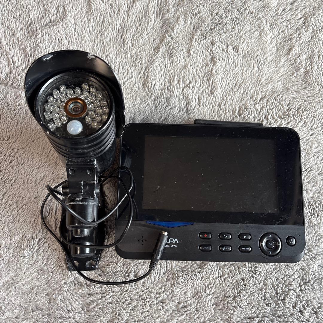 ELPAワイヤレスカメラ&モニターのセット