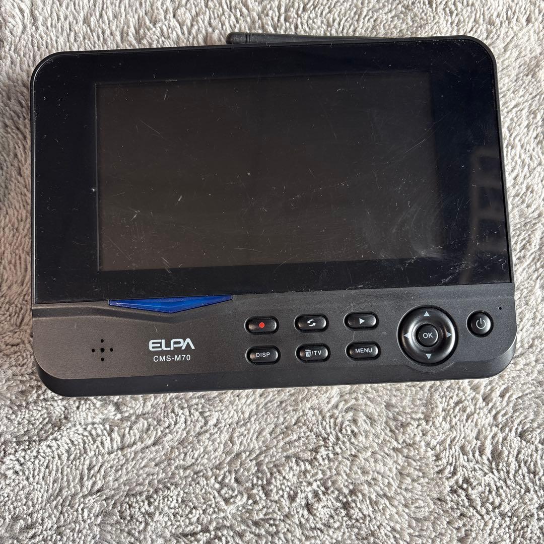 ELPAワイヤレスカメラ&モニターのセット