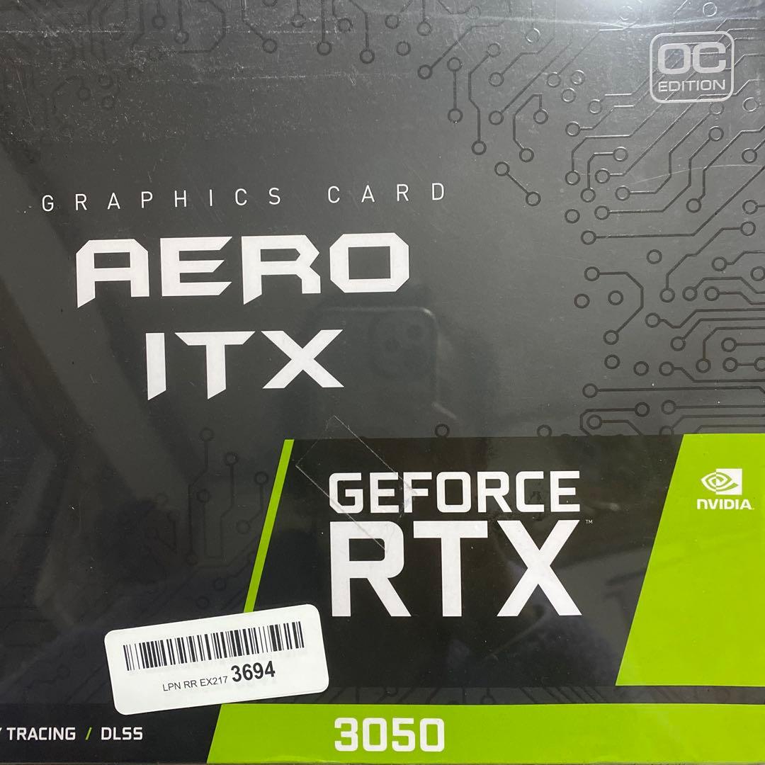 グラフィックボード・グラボ・ビデオカード MSI AERO ITX GeForce RTX 3050 8GB GDDR6