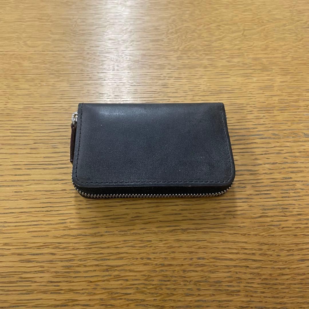 【美品】土屋鞄　ブライドル　ファスナーパース　カードケース　財布