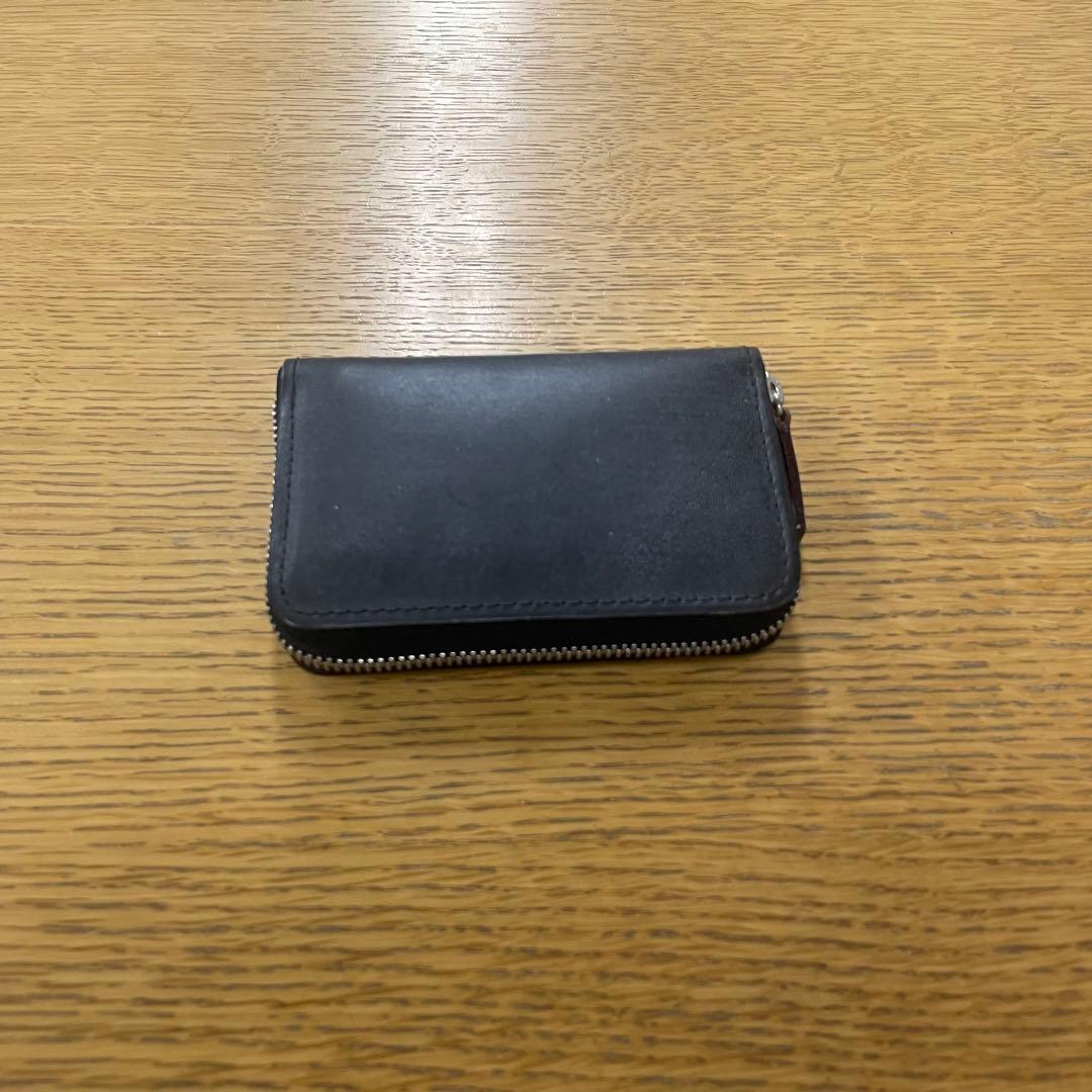 【美品】土屋鞄　ブライドル　ファスナーパース　カードケース　財布