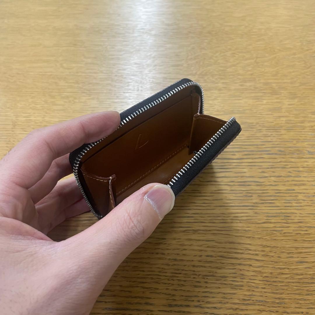 【美品】土屋鞄　ブライドル　ファスナーパース　カードケース　財布