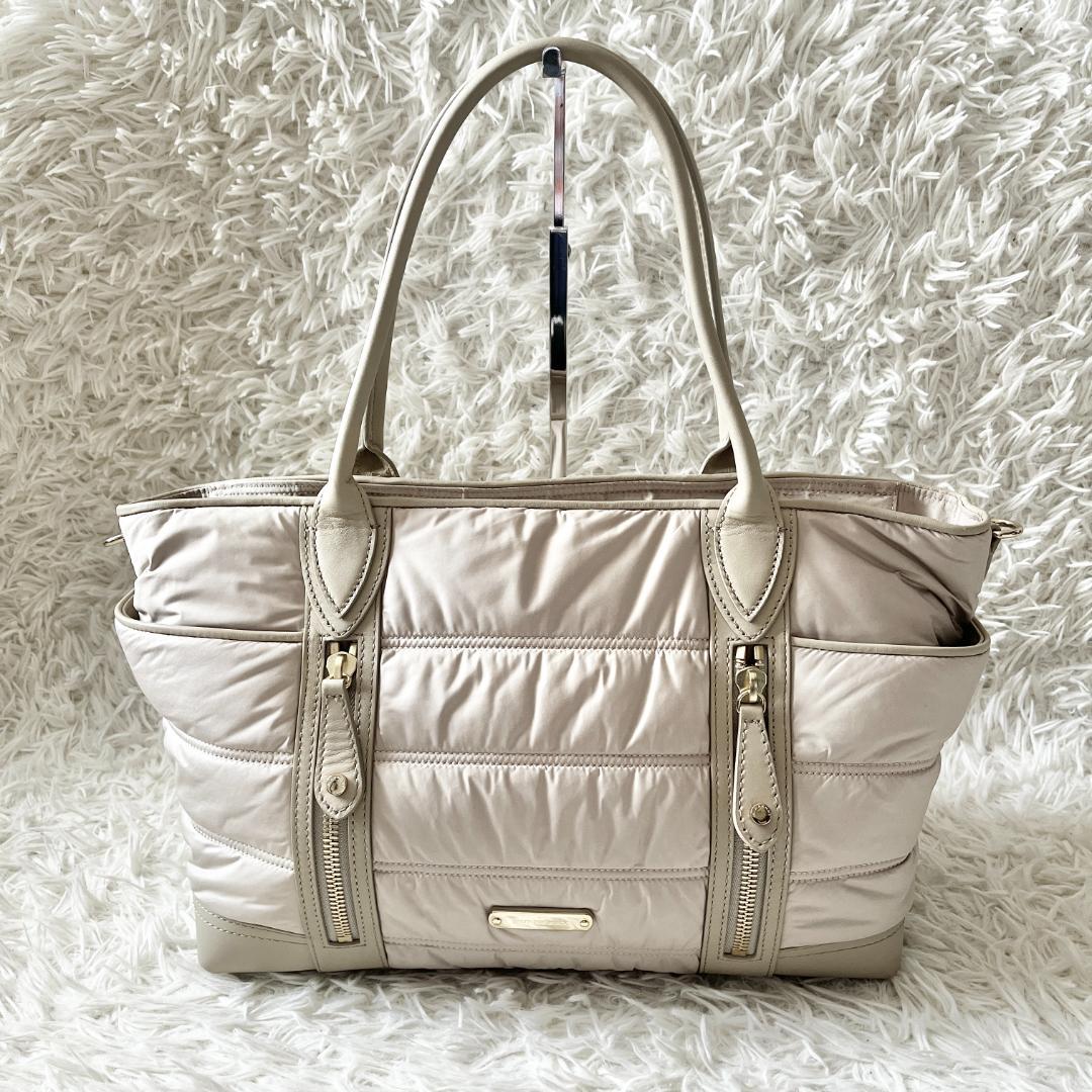 バーバリー キルティング マザーズバッグ トート 2WAY 内部ノバチェック