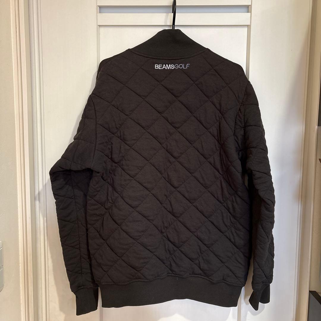 BEAMS GOLF キルティングジャケット Lサイズ ブラック