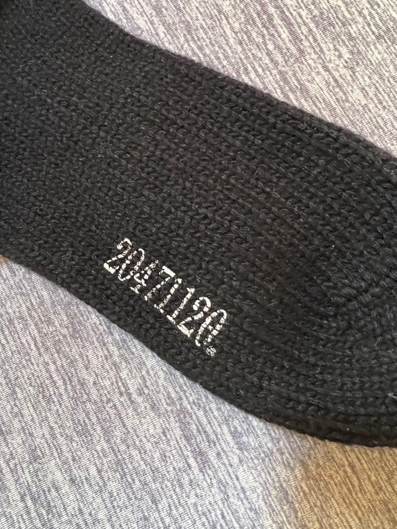 20471120 トゥオーフォーセブンワンワントゥオー 厚手ソックス　ロング丈