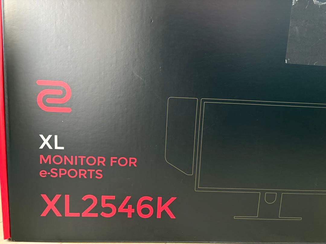 BenQ ZOWIE XL2546K ゲーミングモニター 備品ほぼ未使用