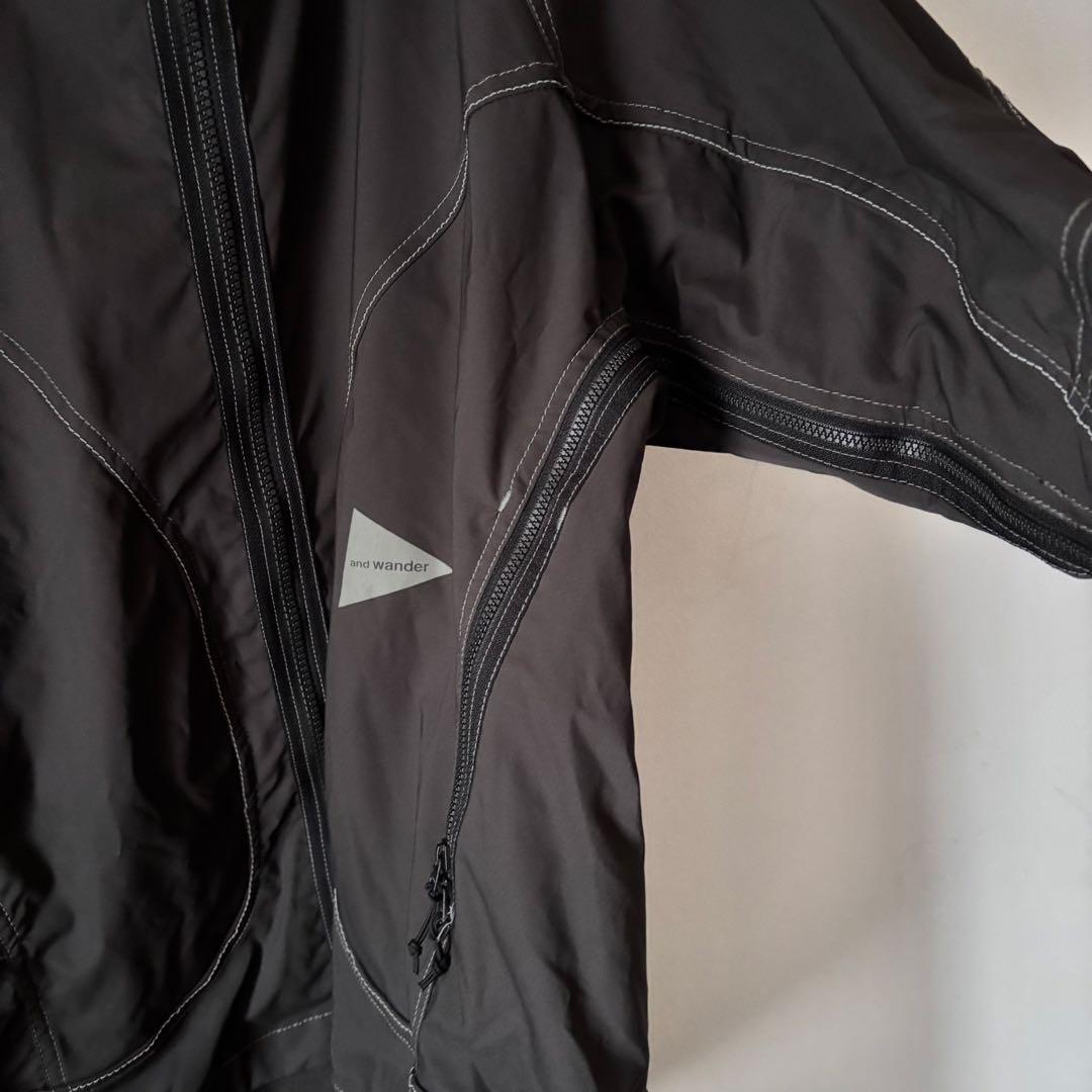 古着and wander マウンテン パーカー ジャケット グレー