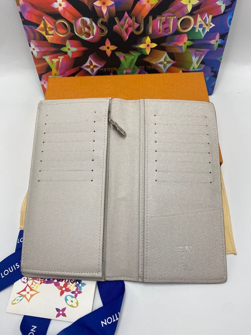 ルイヴィトン【現行 最高級美品】タイガマラ ポルトフォイユ ブラザ NM 長財布