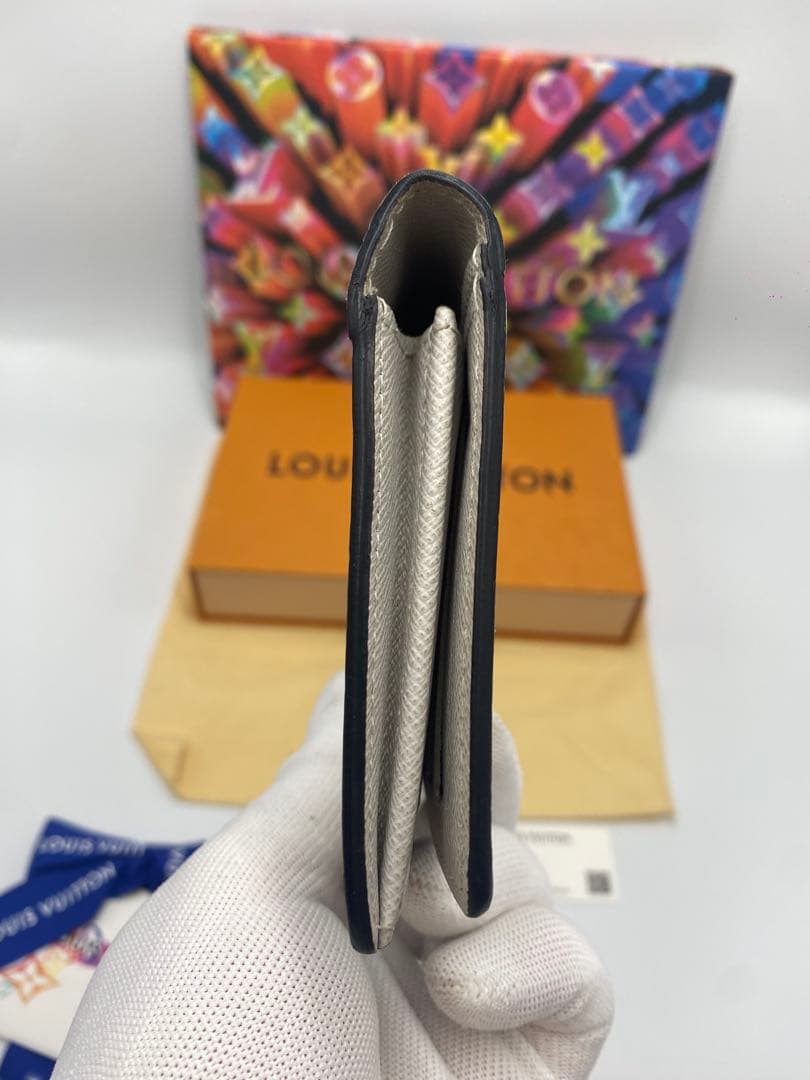 ルイヴィトン【現行 最高級美品】タイガマラ ポルトフォイユ ブラザ NM 長財布