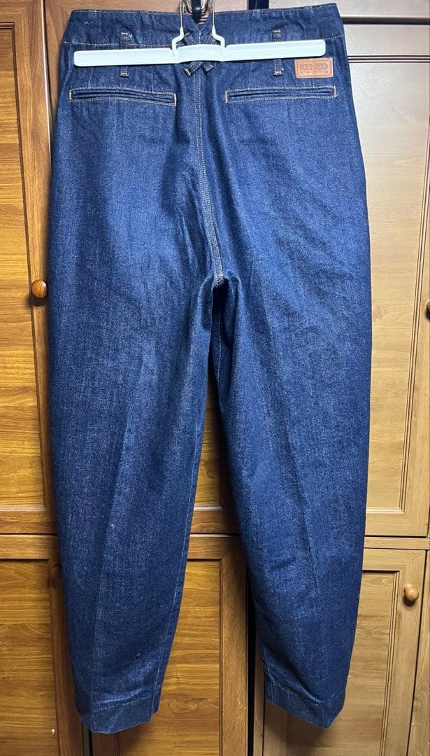 KENZO SCHOOLBOY FIT JEANS タックワイドデニム
