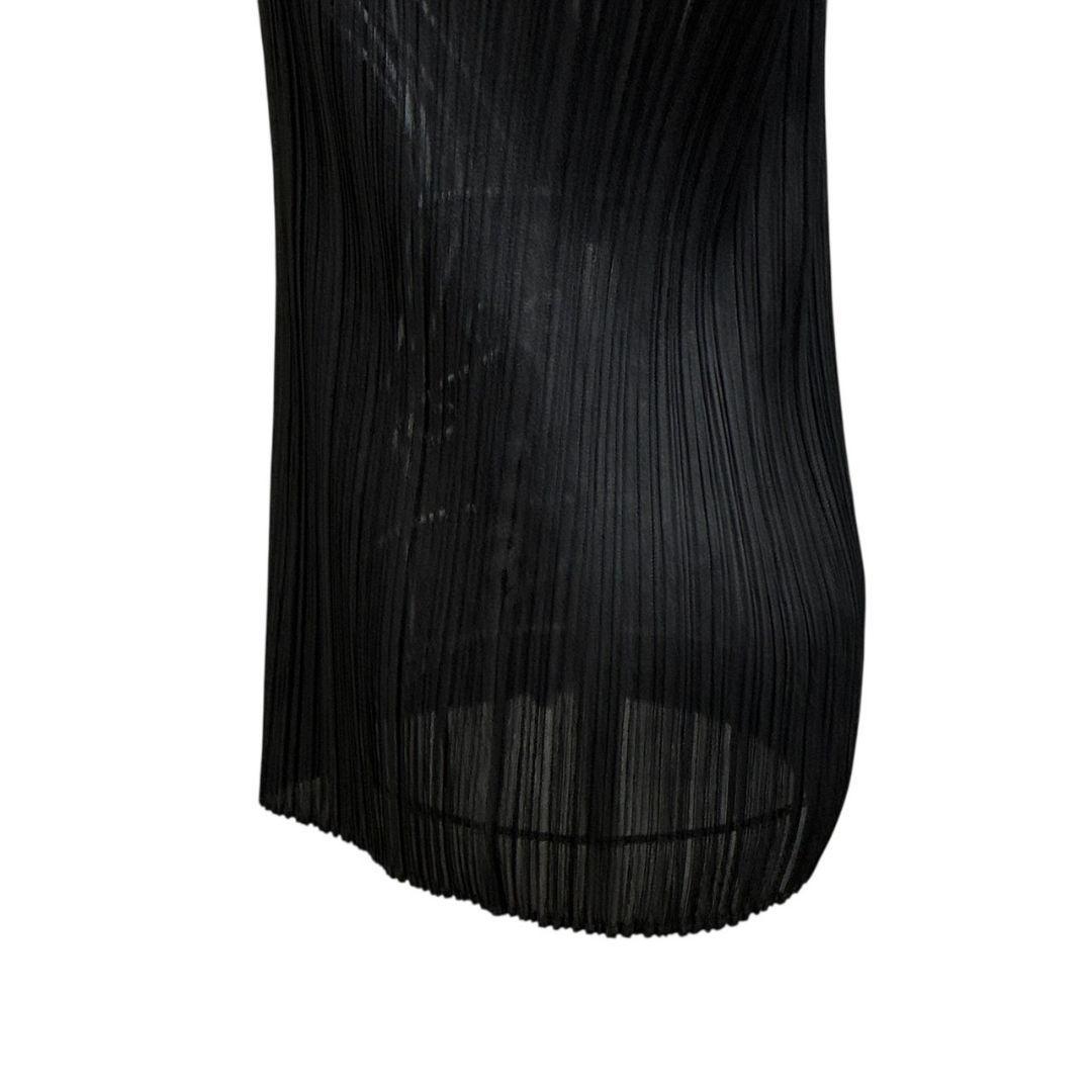 極美品✨プリーツプリーズ イッセイミヤケ キャミソールノースリーブ 黒 3