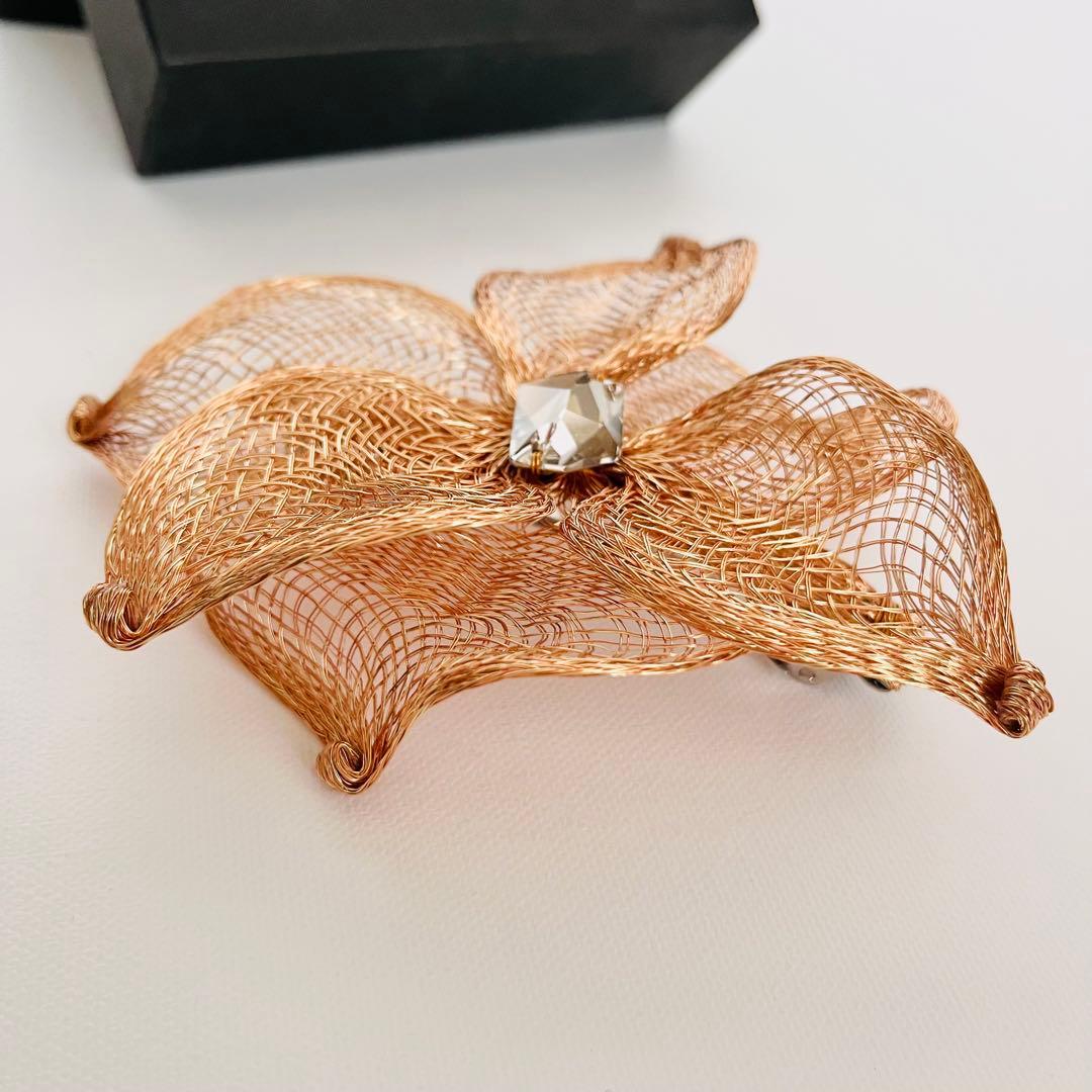 2/7迄値下【卒業式・謝恩会・入学式】コレットマルーフ メッシュフラワーバレッタ