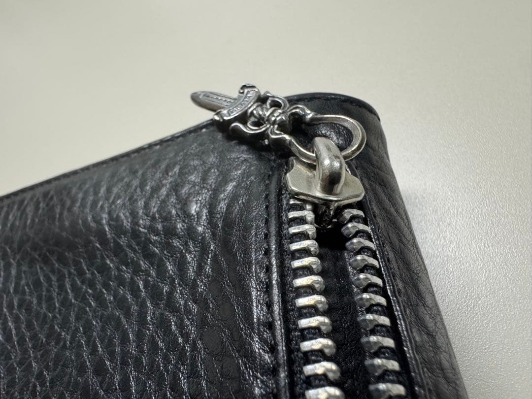 未使用品　クロムハーツ グリーシーロングウォレット