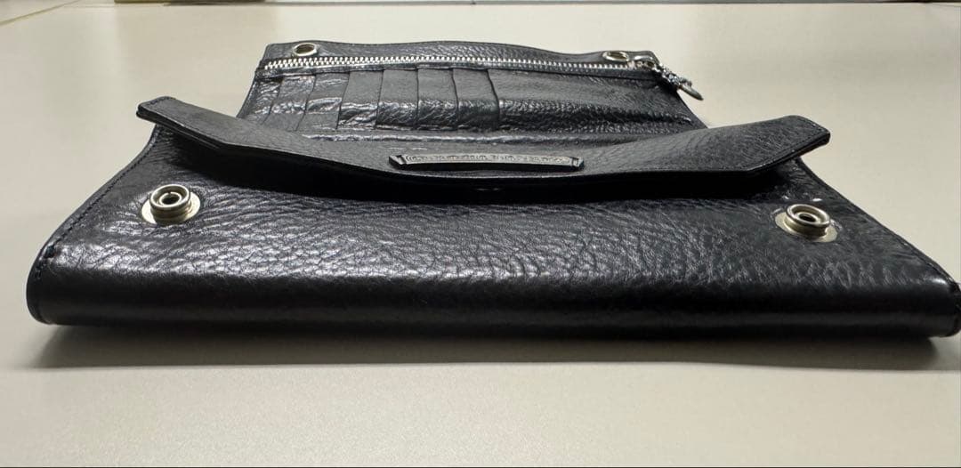 未使用品　クロムハーツ グリーシーロングウォレット