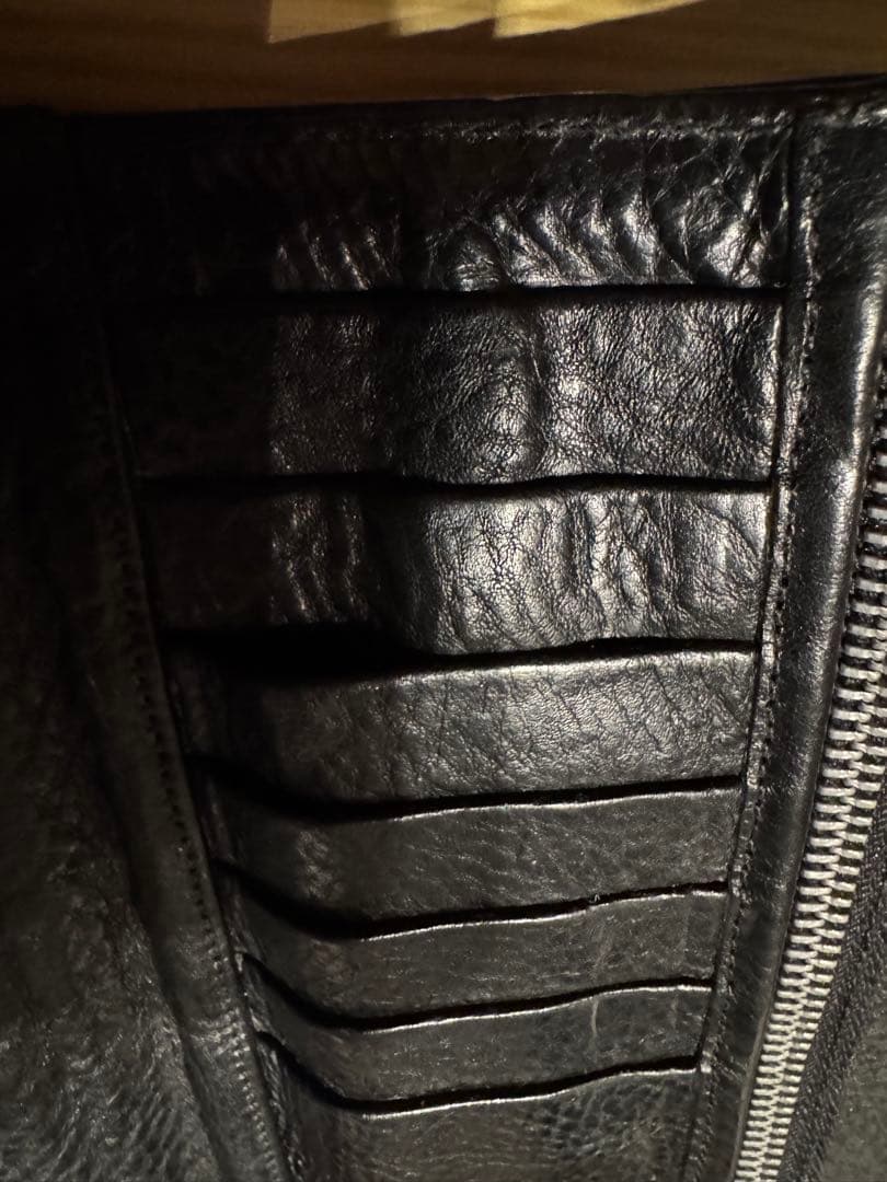 未使用品　クロムハーツ グリーシーロングウォレット