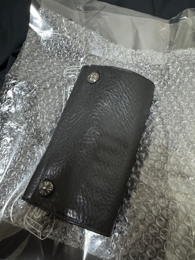 未使用品　クロムハーツ グリーシーロングウォレット