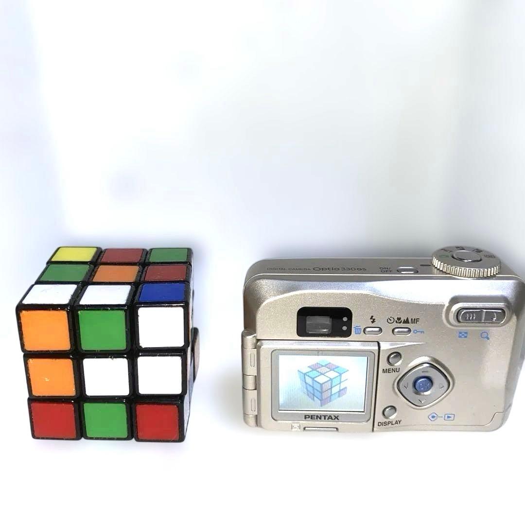 動作品　PENTAXはOptio 330GS デジカメ