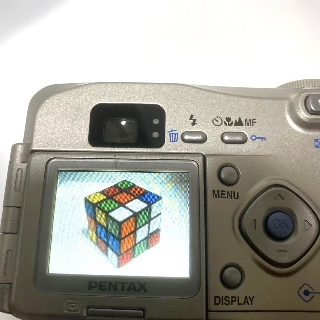 動作品　PENTAXはOptio 330GS デジカメ