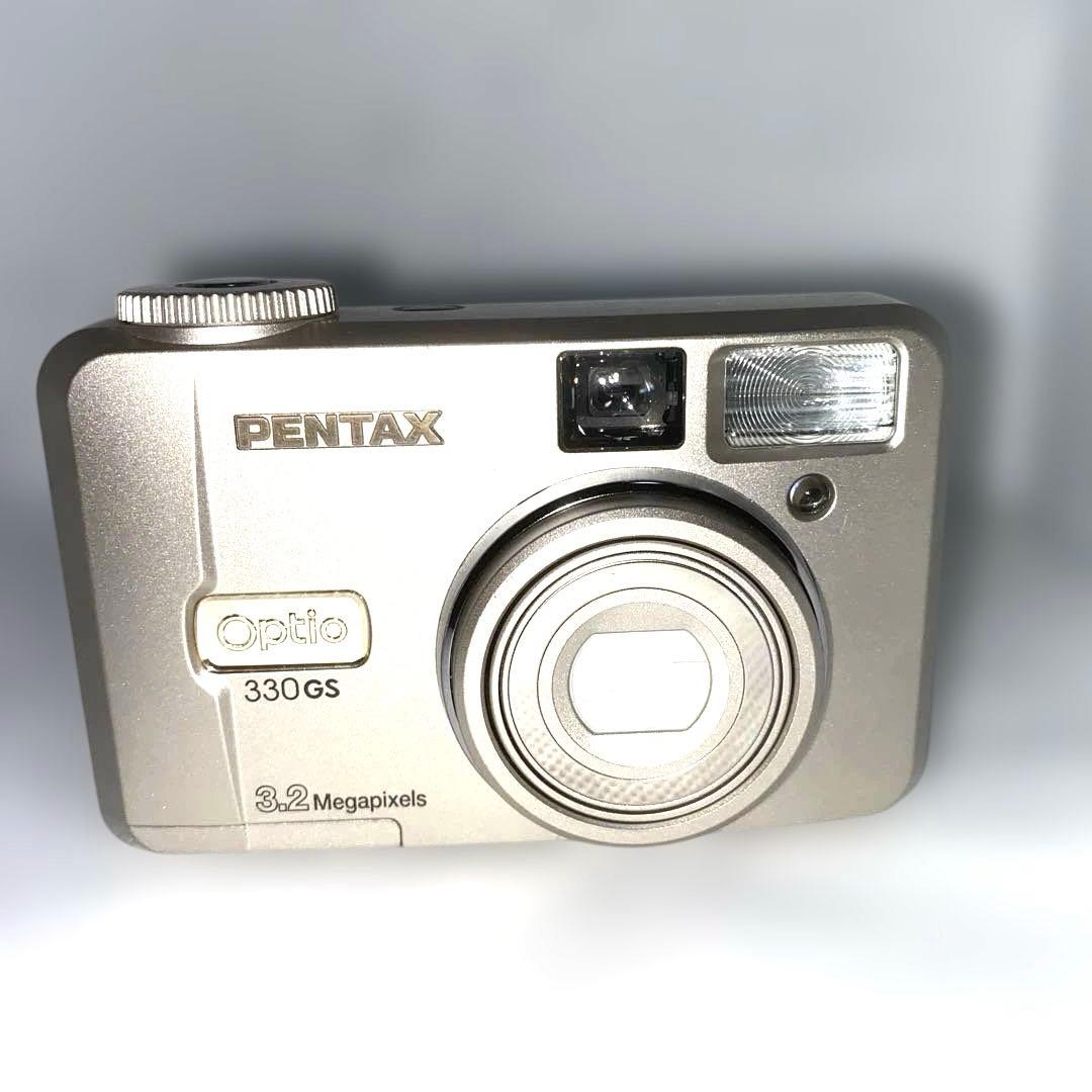 動作品　PENTAXはOptio 330GS デジカメ