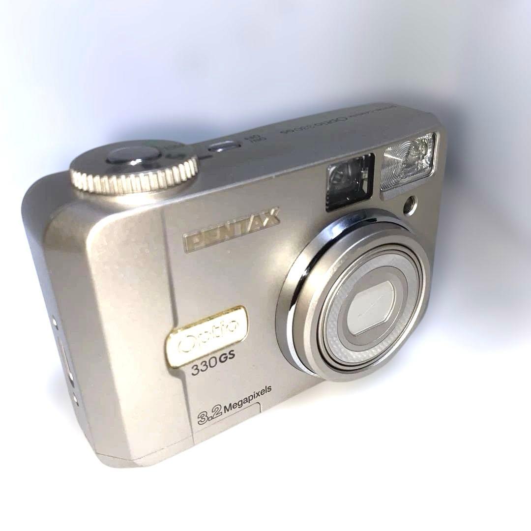 動作品　PENTAXはOptio 330GS デジカメ