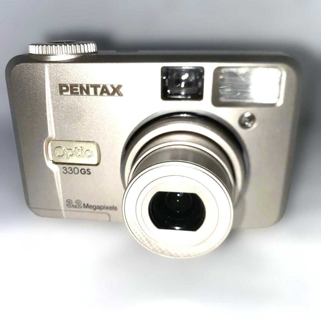 動作品　PENTAXはOptio 330GS デジカメ