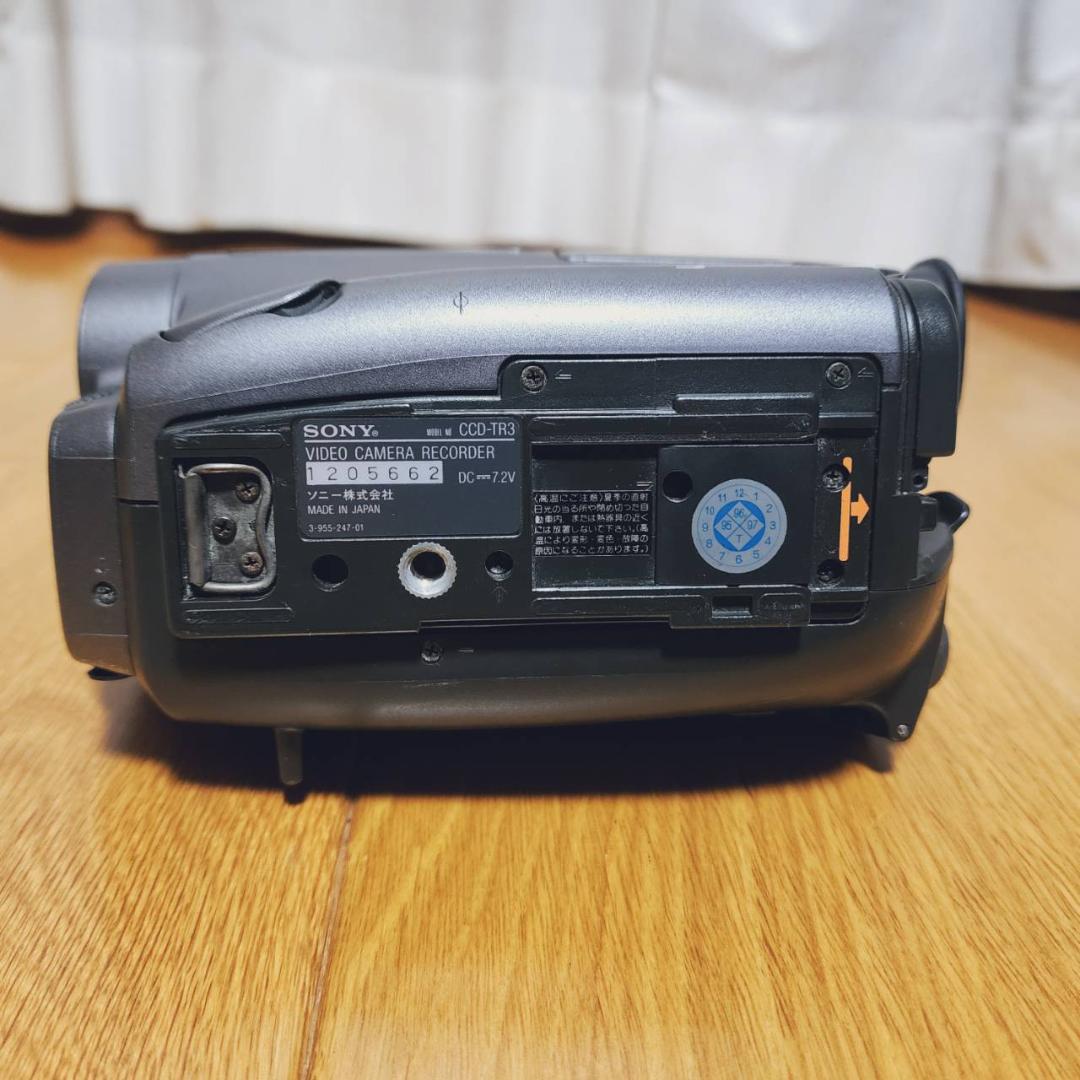 【動作確認済】高画質 SONY Hi8 8ミリ ビデオカメラ クレードル セット