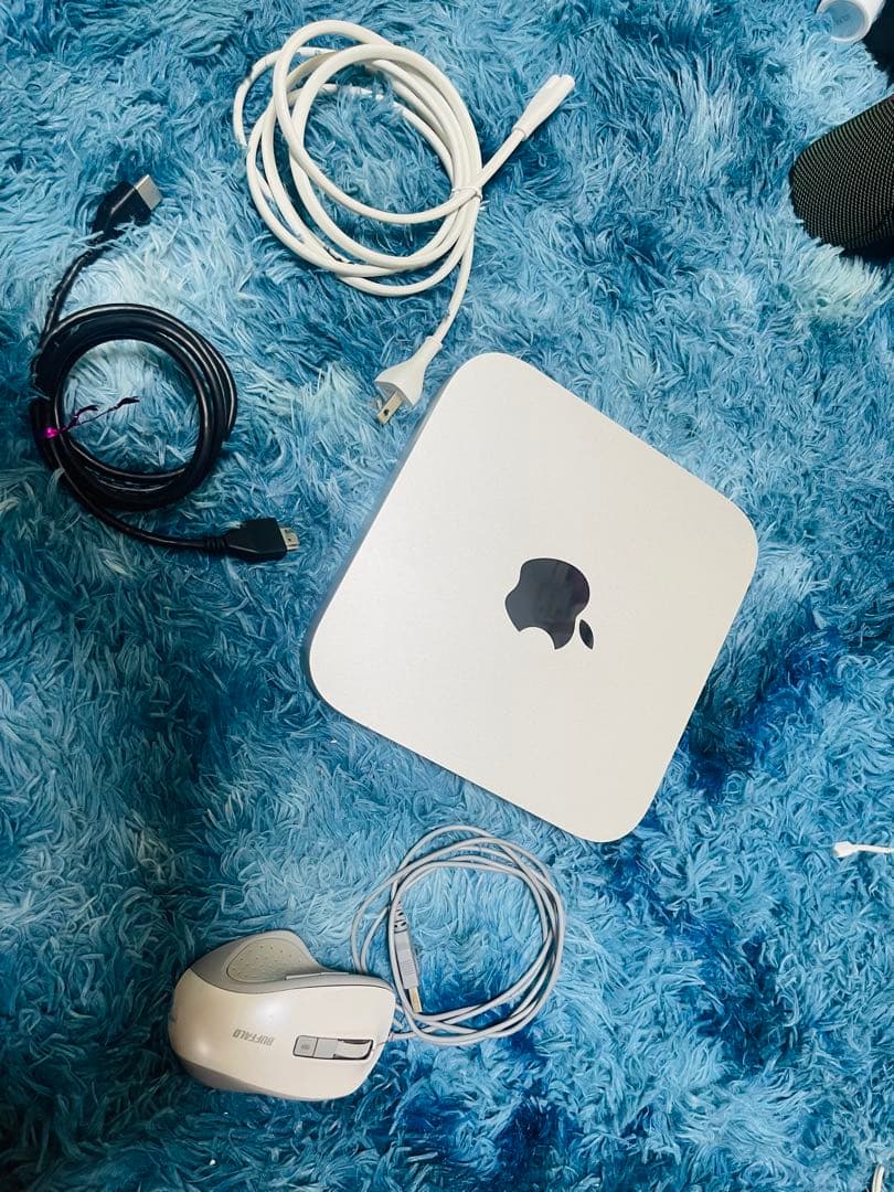 Apple Mac mini corei7メモ16GBシルバー+マウス+ケーブル