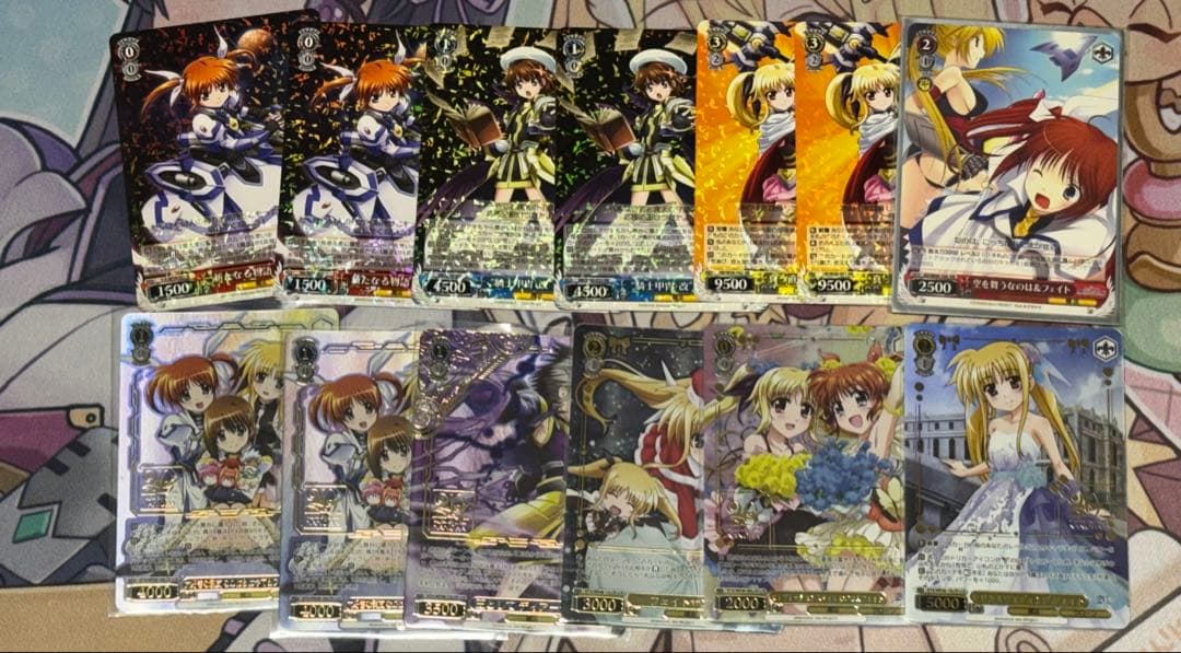 ヴァイス　なのは　フェイト軸　8枝　調整パーツ付き　foil多め