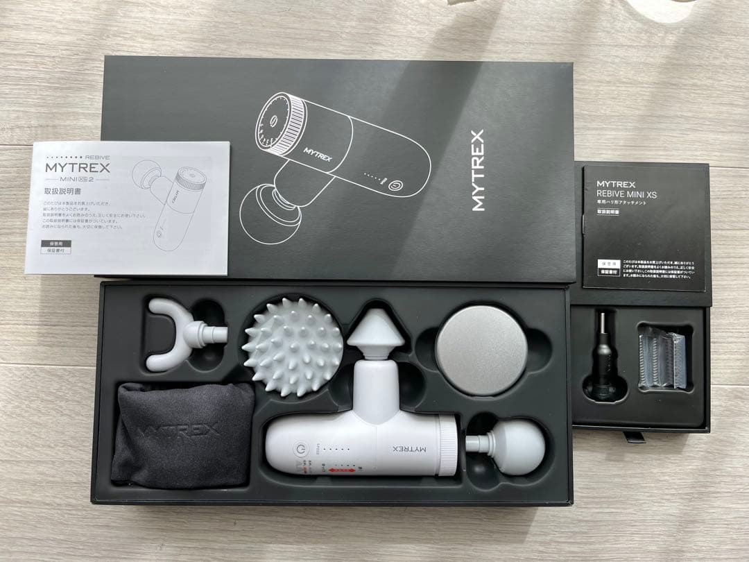 マッサージガン MYTREX REBIVE MINI XS2 フェイスポインター