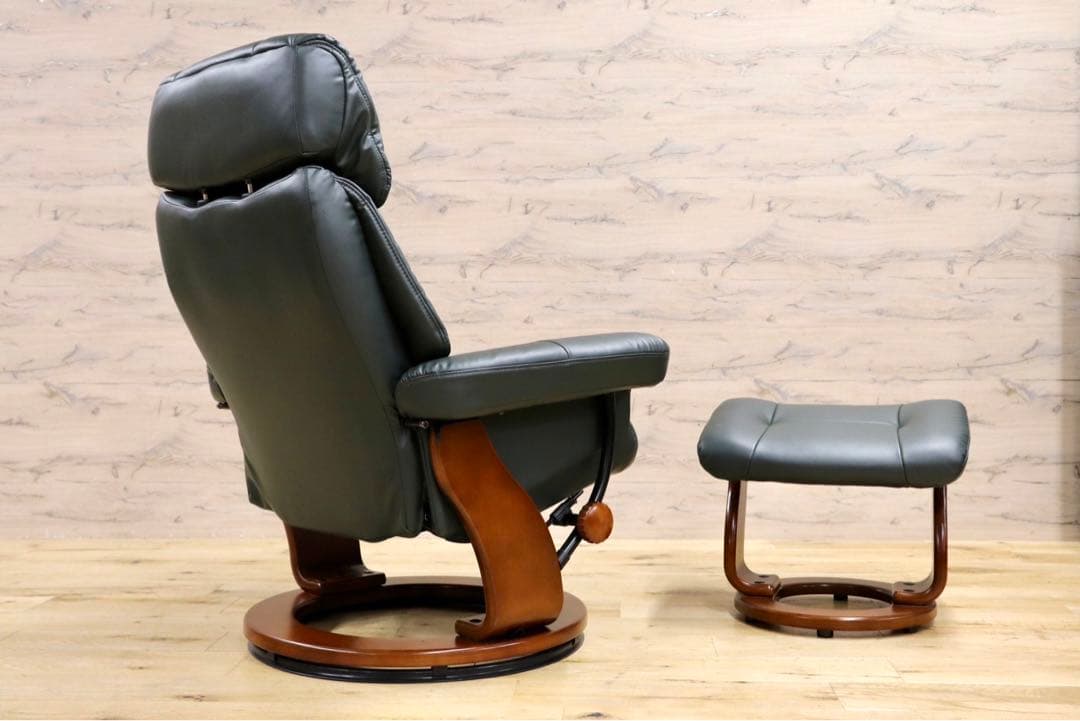 GMIH204○リクライニングチェア オットマンセット パーソナルチェア 1人掛