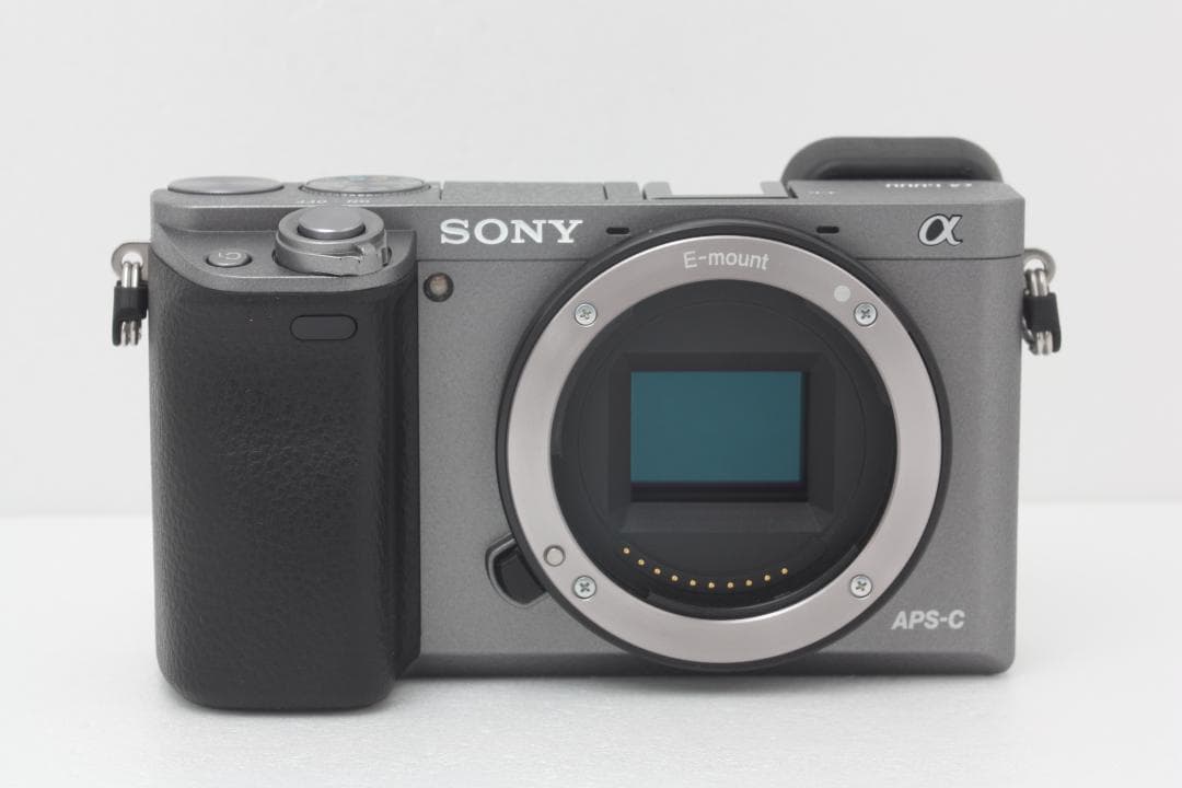 【美品】SONY α6000 ボディ グラファイトグレー 完動品 #350a