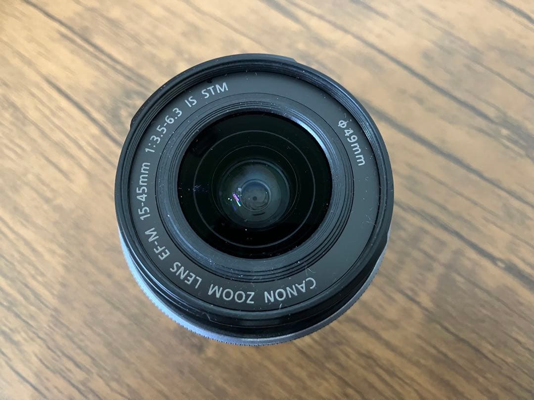 【O】Canon kiss M2 レンズ15-45mm レンズキット カメラ