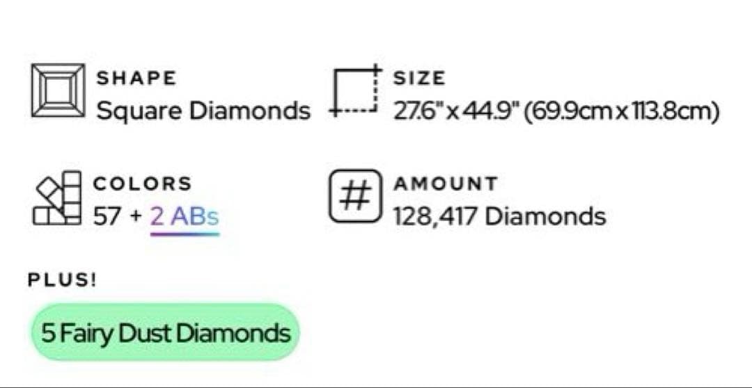 ダイヤモンドアートクラブ　Sea Star Mermaid 　DACキット