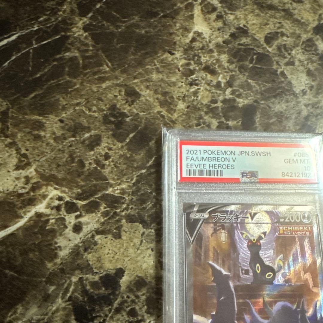 本日限定　ポケモンカードゲーム　ブラッキーV sa sr psa10
