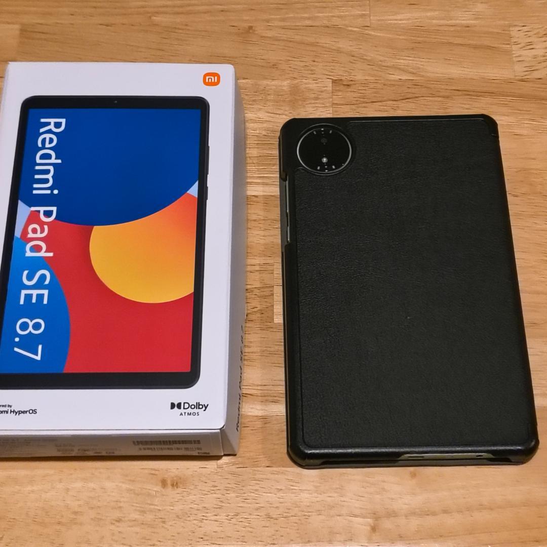Xiaomi Redmi Pad SE 8.7(箱、説明書、ケーブル類)＋ケース