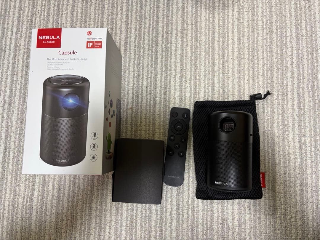 ANKER アンカー NEBULA Capsule プロジェクター 本体