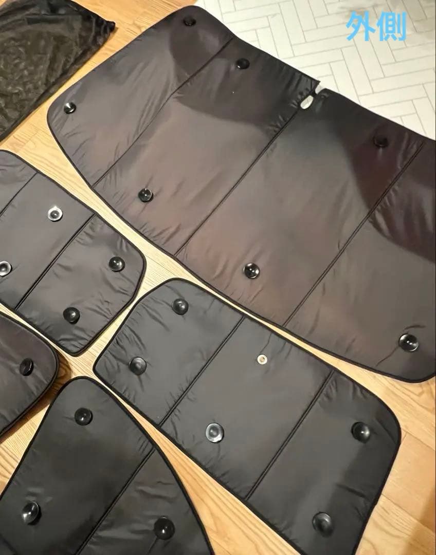 CX-8 サンシェード フルセット 3DA-KG2P型 収納袋付き 趣味職人