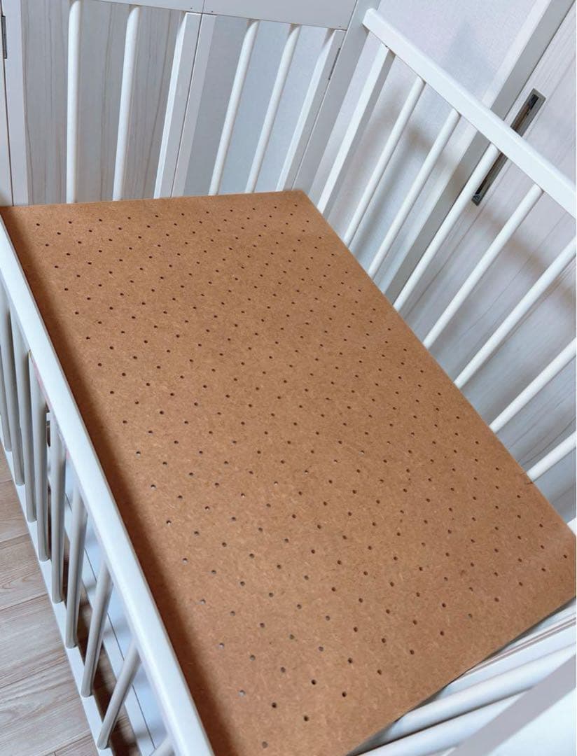 ワンタッチハイベッドプチ【ホワイト　900×600】 ベビーベッド ハイタイプ