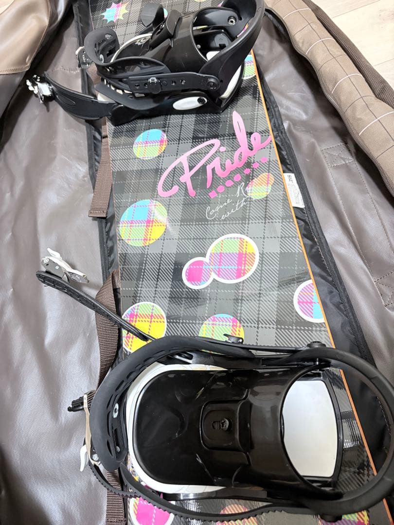 Pride スノーボード ビンディングセット