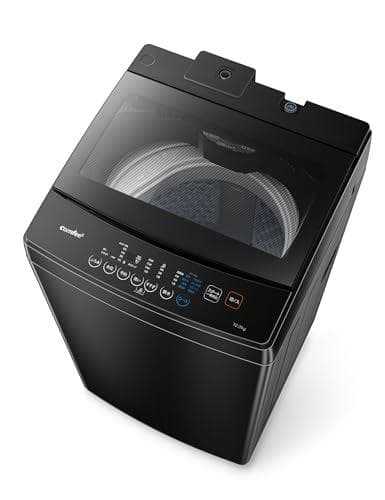 COMFEE’洗濯機 10kg ファミリー 3-4人用 全自動洗濯機 ステンレ*