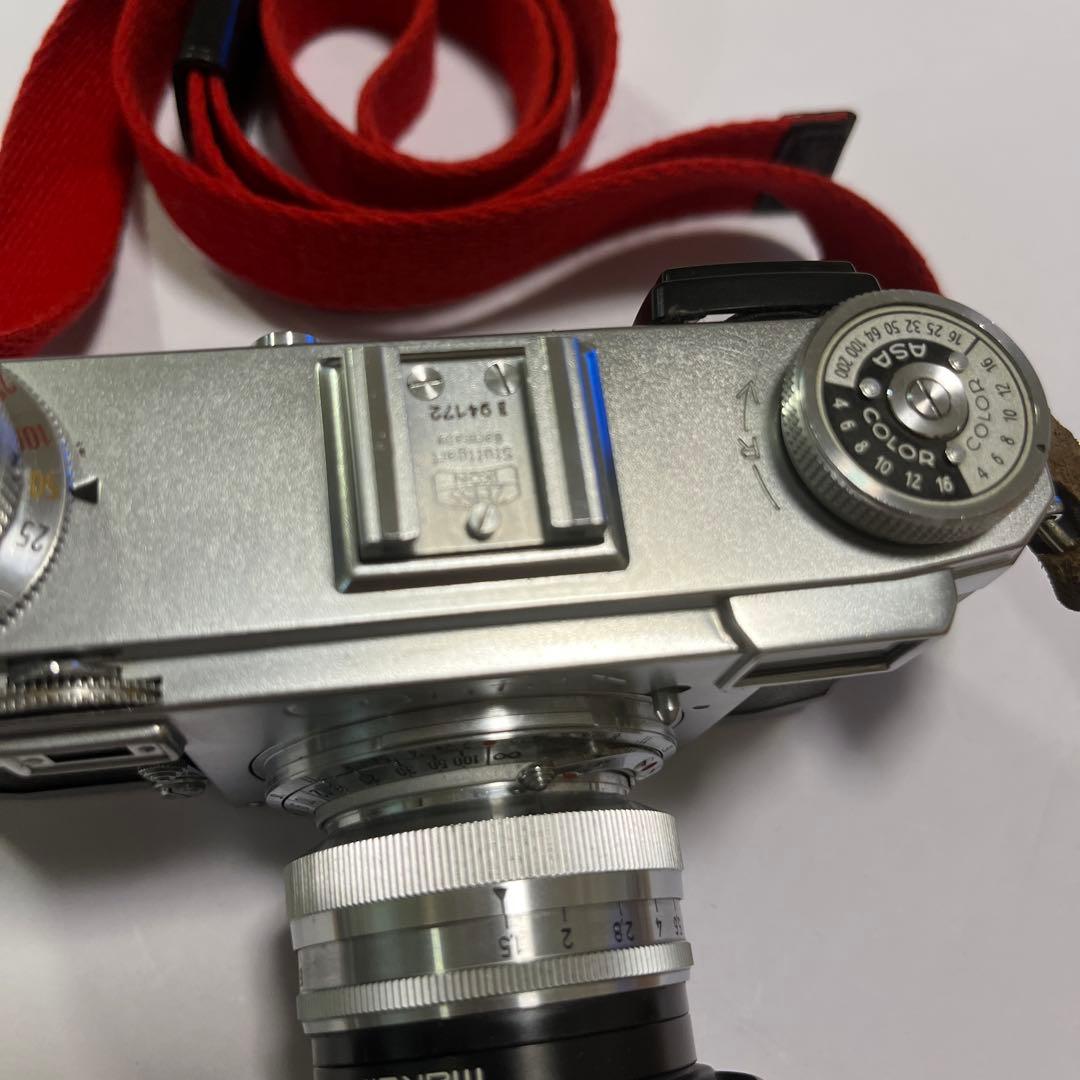 コンタックス Ⅱa Opton Sonnar 1:1.5 50mm ケース付き