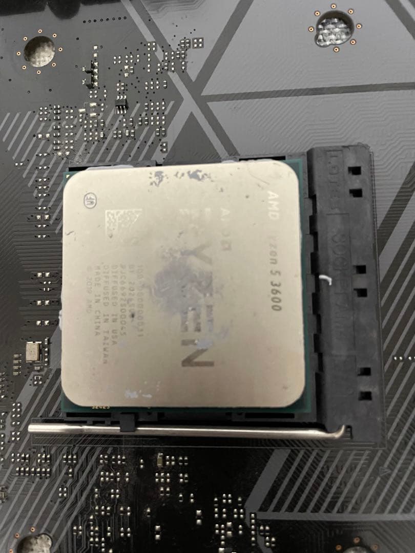 ASUS AM4 マザーボード バックプレート付き CPU付き