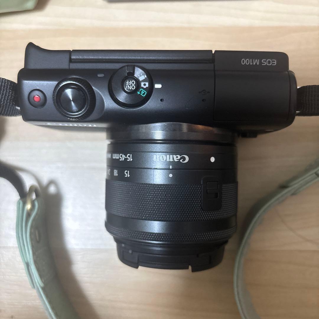 【Canon】EOS M100 64GB SDカード・バッテリー2個付き