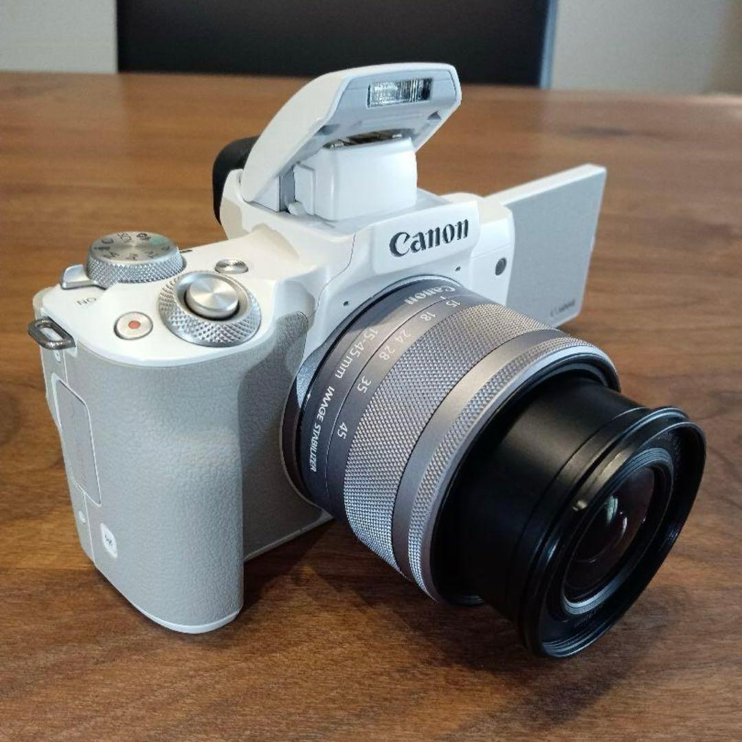 【取説付き】極美品 Canon EOS Kiss M2 高性能レンズキット