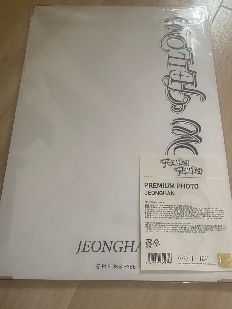 seventeen セブチ　ジョンハン エキシビジョン プレミアムフォト　パネル