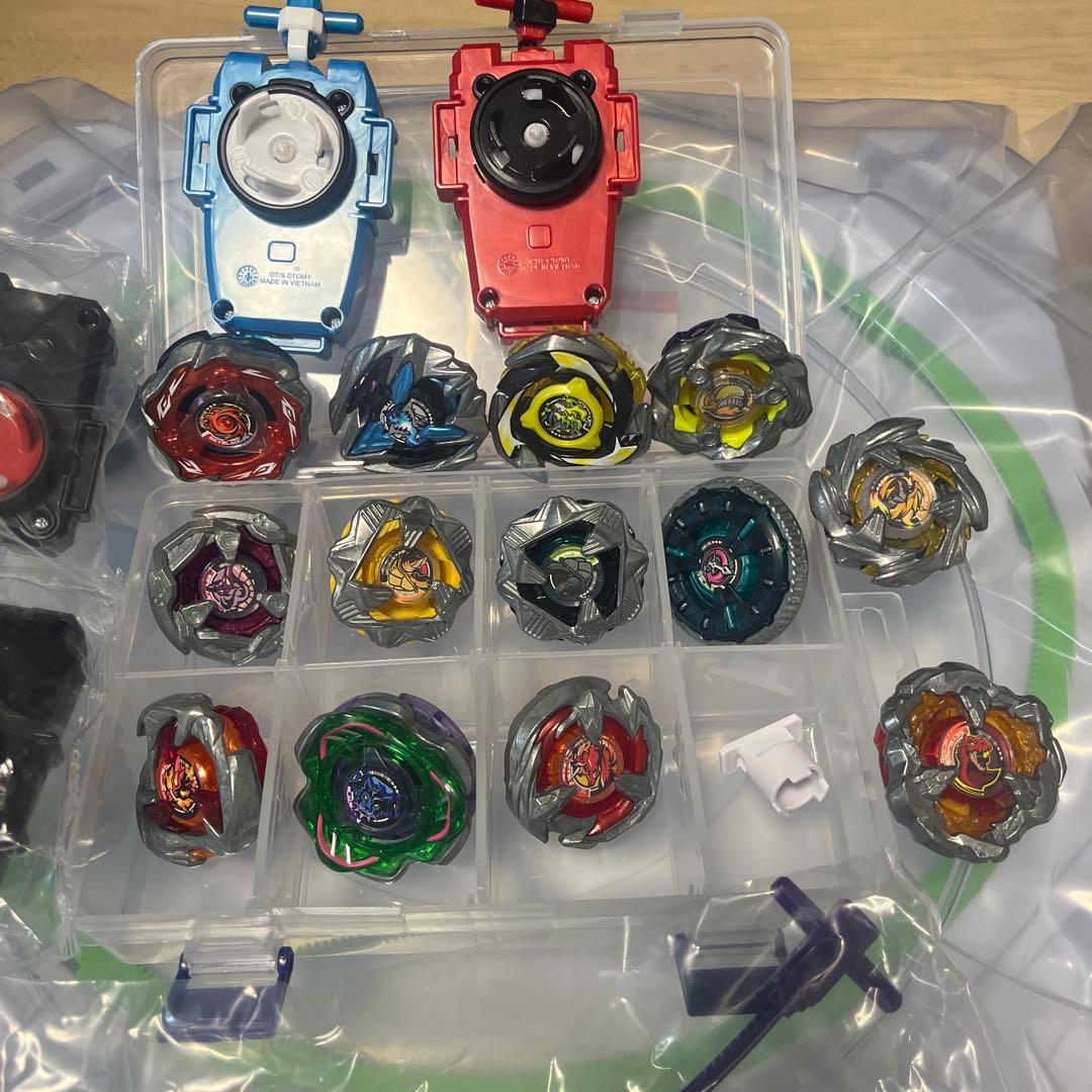 z*z様 ベイブレードX セット 13個+ランチャー＋ヴァイスタイガー4-80L