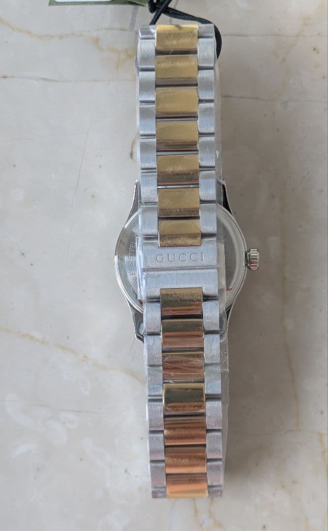 新品未使用　GUCCI　腕時計　ゴールド　猫　YA1265011　グレーシェル